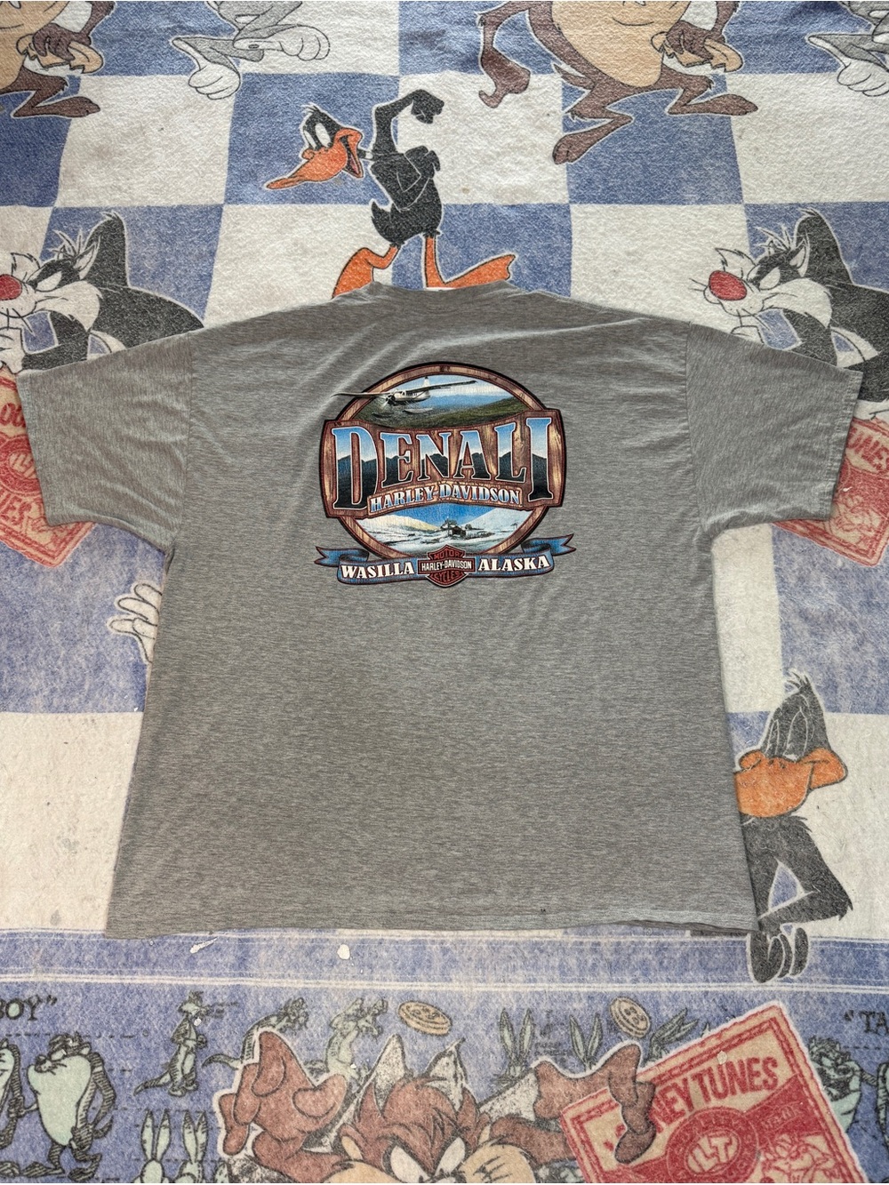 Vintage Alaska Harley tee